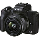 Canon EOS M50 Mark II Digital Camera with 15-45mm Lens