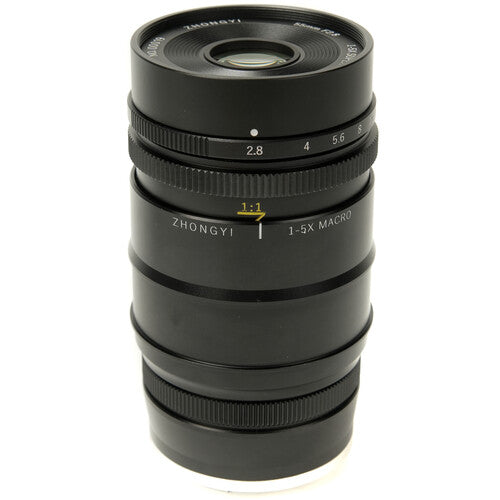 Mitakon Zhongyi 55mm f/2.8 1-5x Macro Lens
