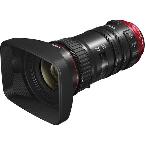 Canon CN-E 18-80mm T4.4 COMPACT-SERVO Cinema Zoom Lens