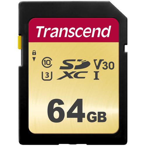 Transcend 64GB SDXC 500S