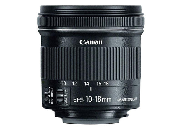 Canon EF-S 10-18mm f/4.5-5.6 IS STM Lens (White Box)