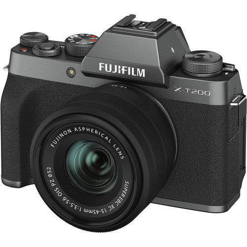 Fujifilm X-T200 XC 15-45mm F3.5-5.6 Kit (Champagne Gold)